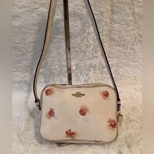 Coach Mini Camera Bag With Pop Floral Print